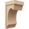 Ekena Millwork 12"W x 12"D x 24"H Wide Emerson Rough Cedar Woodgrain TimberThane Corbel, Primed Tan CORUR12X12X24EMRRCPR - alternate 1